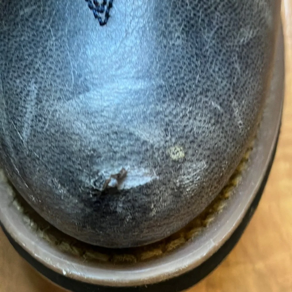 Women’s Blue Laredo Ankle Cowgirl Boots, Size 7.5M - Picture 2 of 9